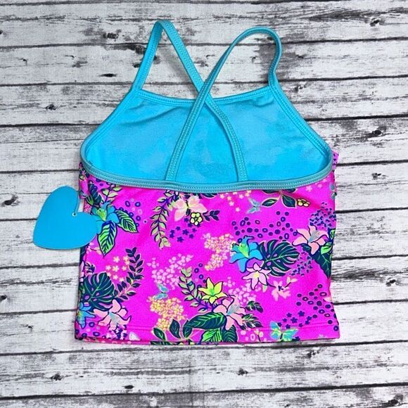 Breaking Waves Tropical 2 Piece Tankini Swimsuit - Picture 5 of 10